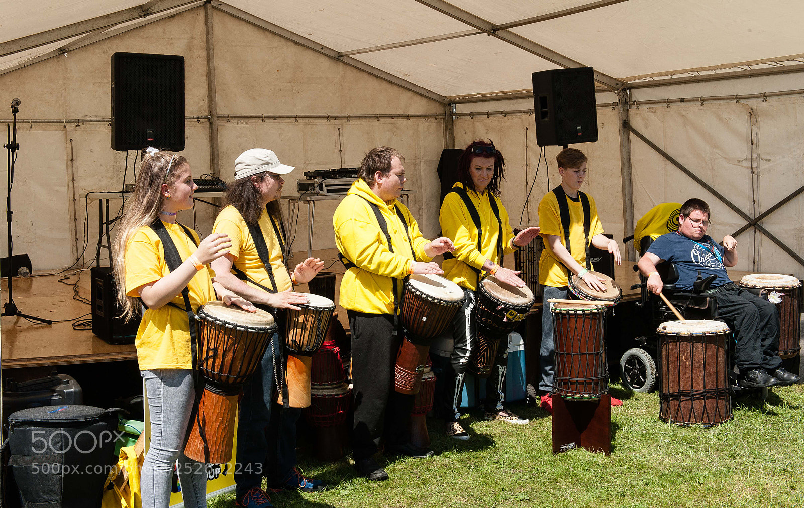 Nikon D3 sample photo. Conisbrough music festival 2017 photography