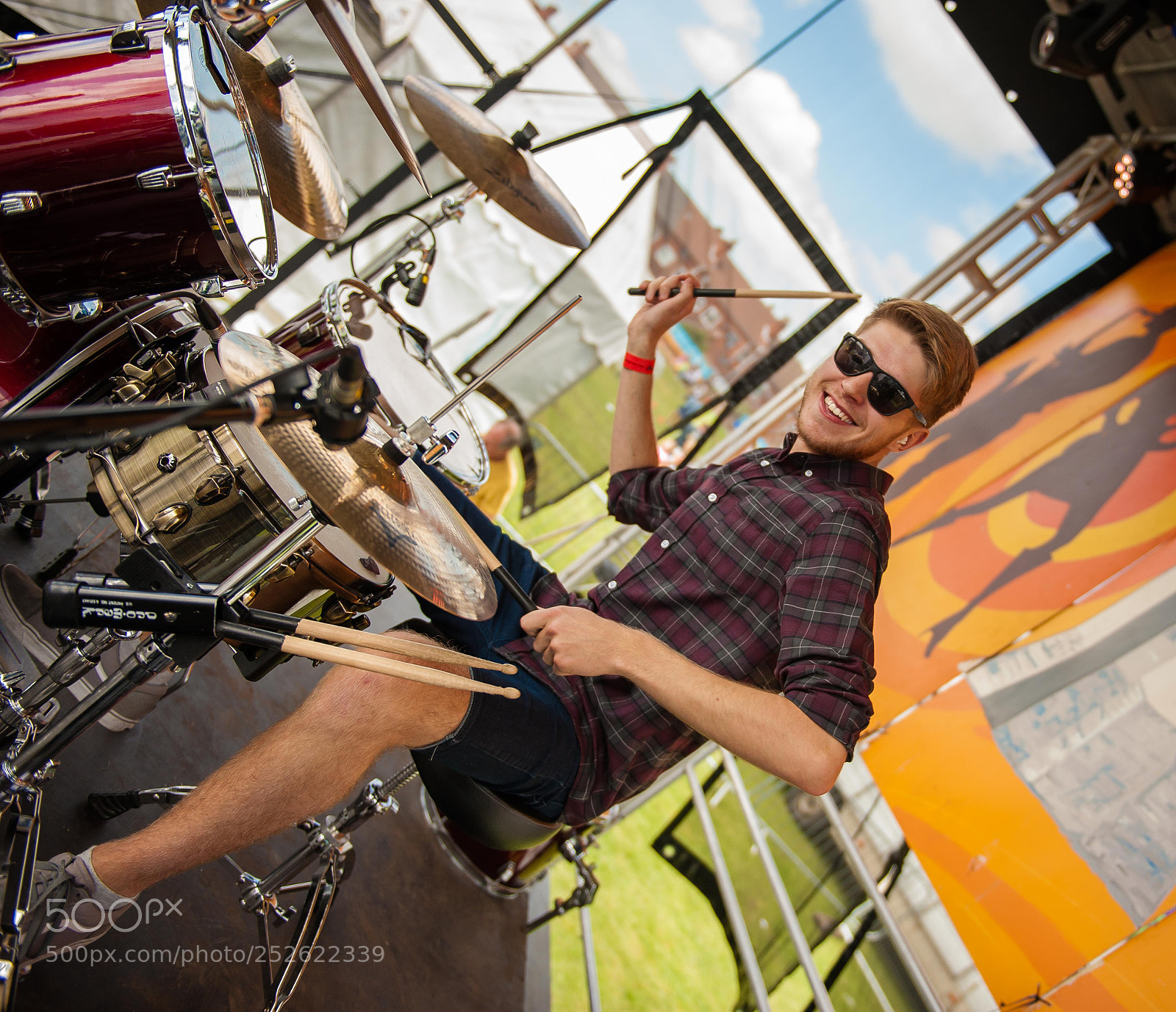 Nikon D3 sample photo. Conisbrough music festival 2017 photography
