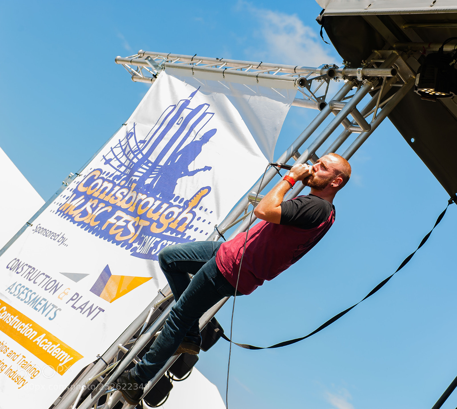 Nikon D3 sample photo. Conisbrough music festival 2017 photography