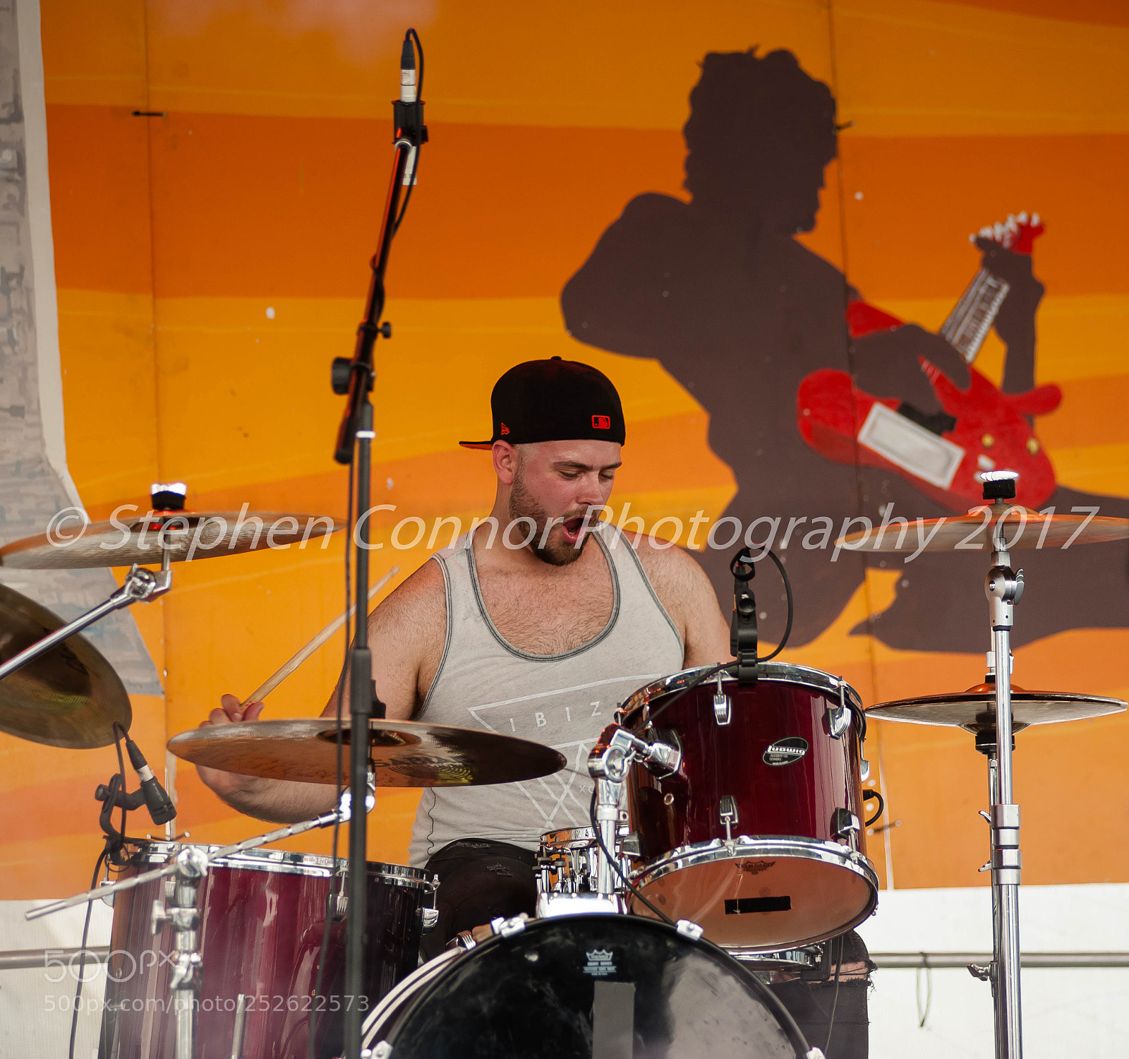 Nikon D3 sample photo. Conisbrough music festival 2017 photography