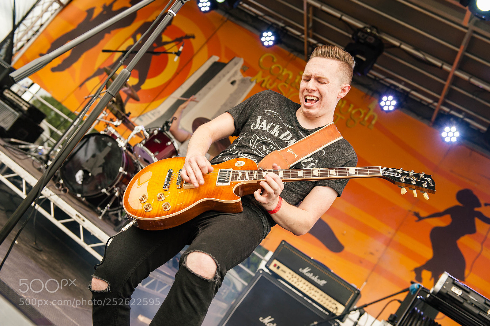 Nikon D3 sample photo. Conisbrough music festival 2017 photography