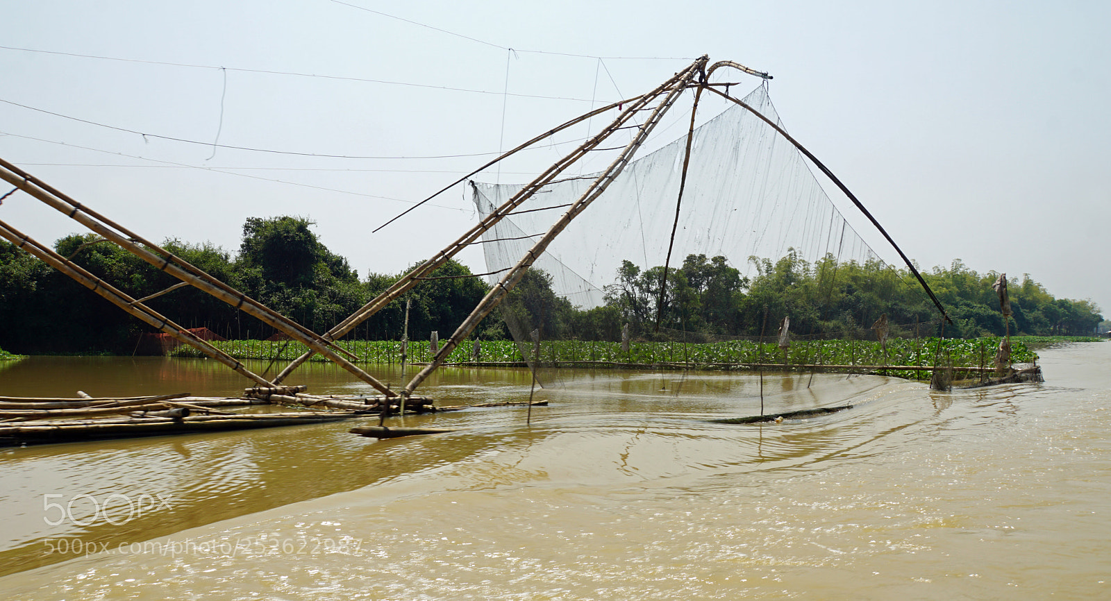 Sony a6000 sample photo. Tonle sap shrimp farms photography