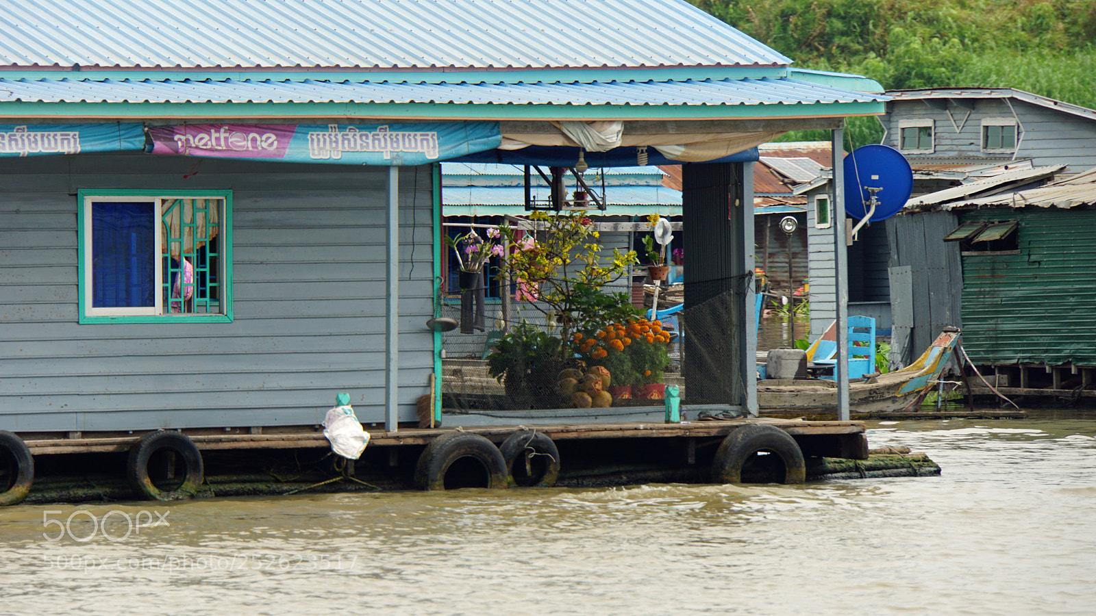 Sony a6000 sample photo. Tonle sap flaoting village photography