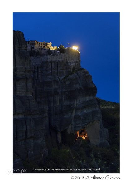 Canon EOS 760D (EOS Rebel T6s / EOS 8000D) sample photo. Meteora monastery on the photography