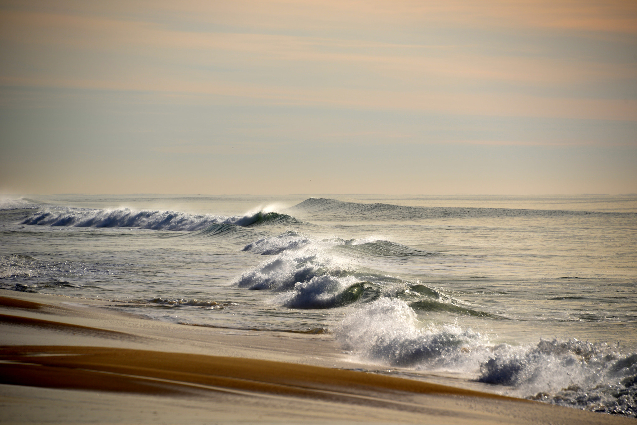 Nikon D800 sample photo. Un soir au bord des vagues photography
