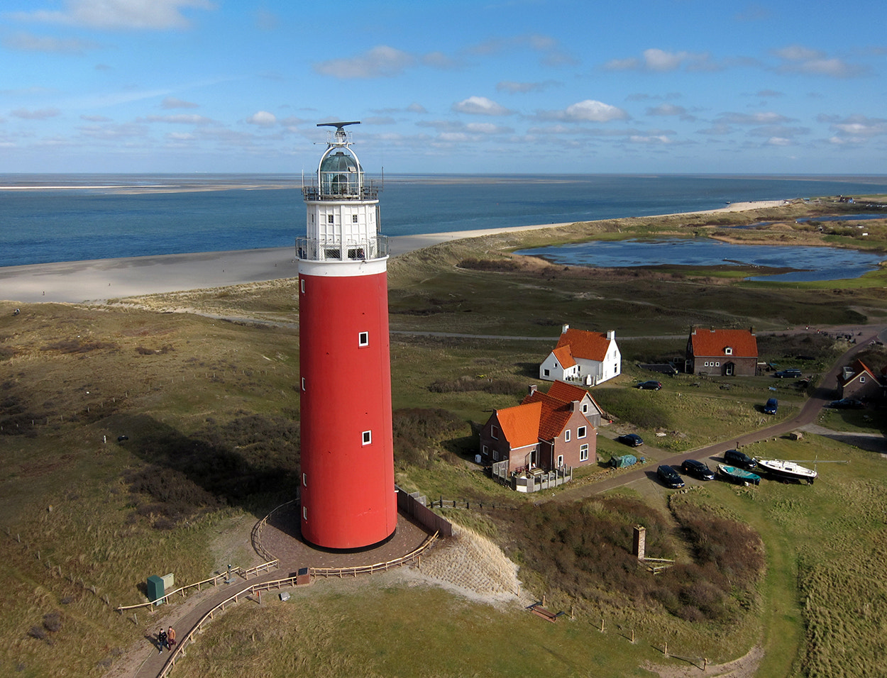 Canon PowerShot S90 sample photo. Texel lighthouse photography