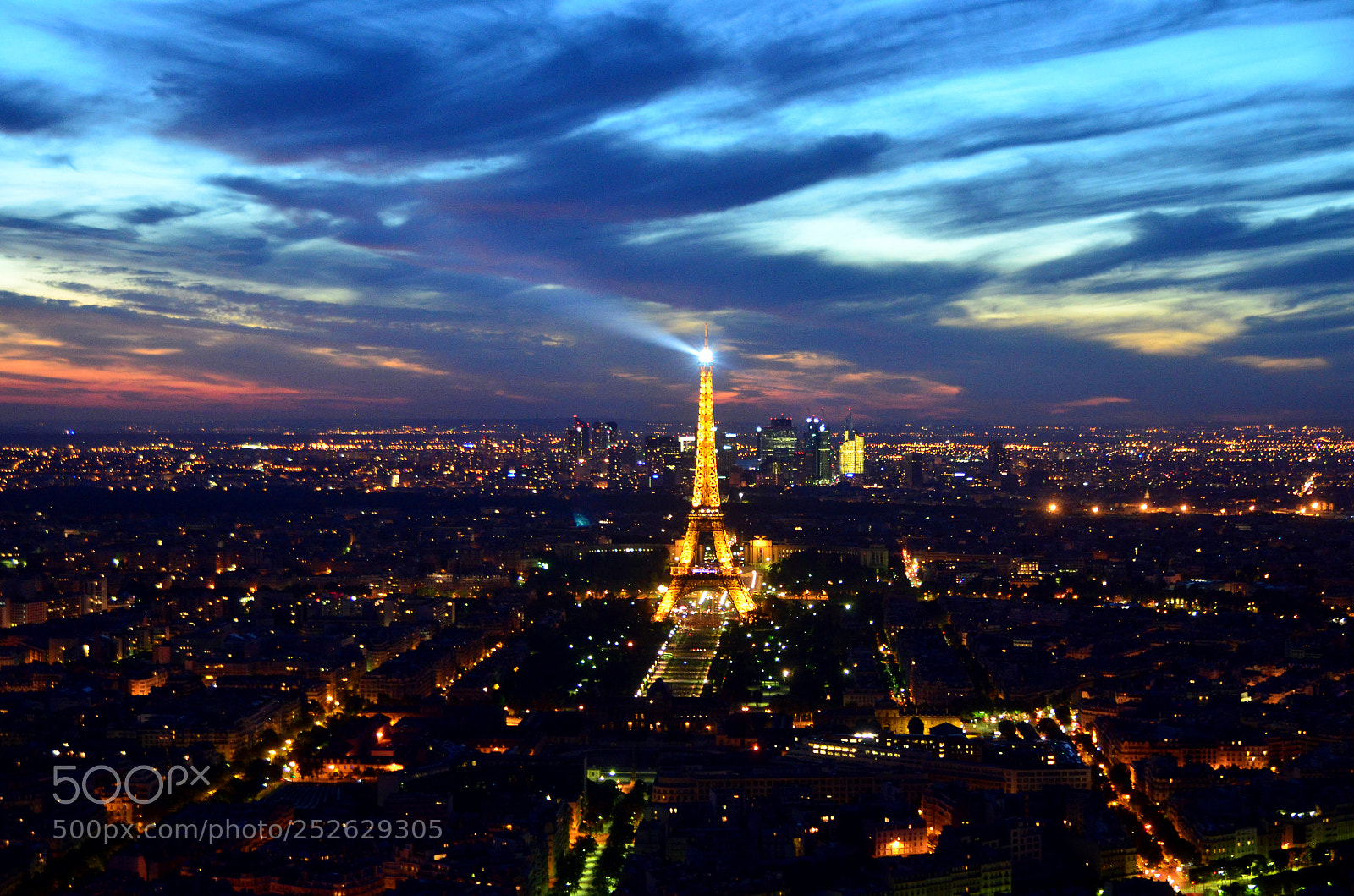 Nikon D7000 sample photo. Paris sunset photography