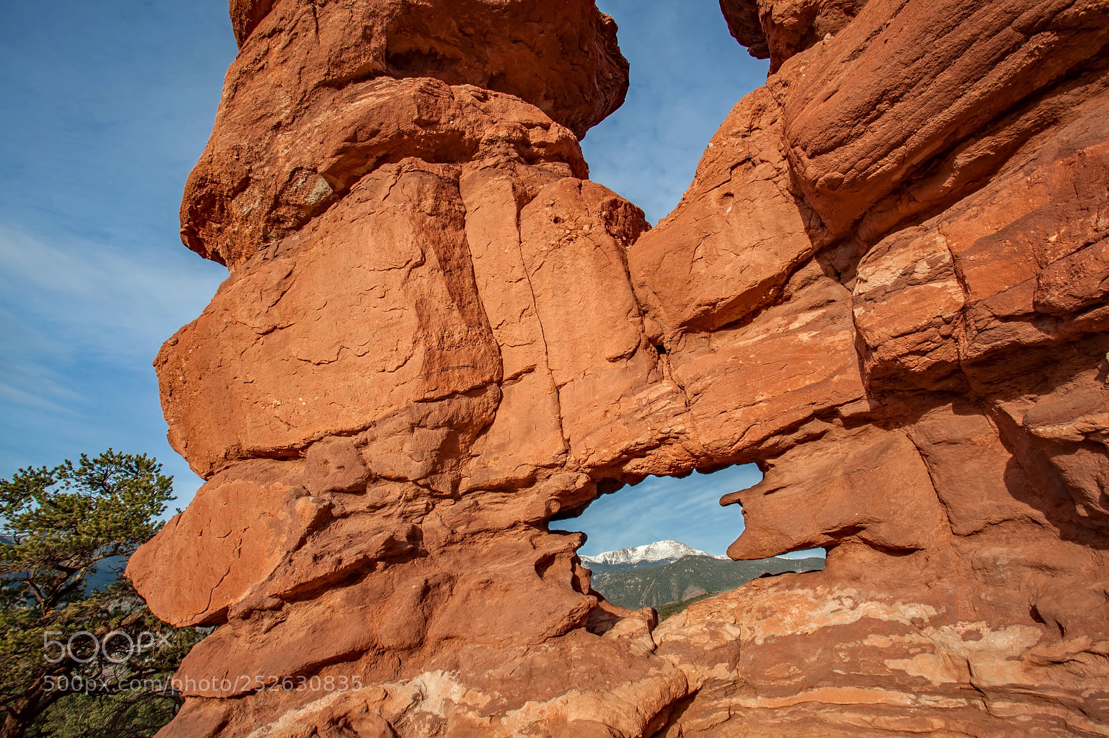 Canon EOS 5D Mark II sample photo. Pikes peak frame photography