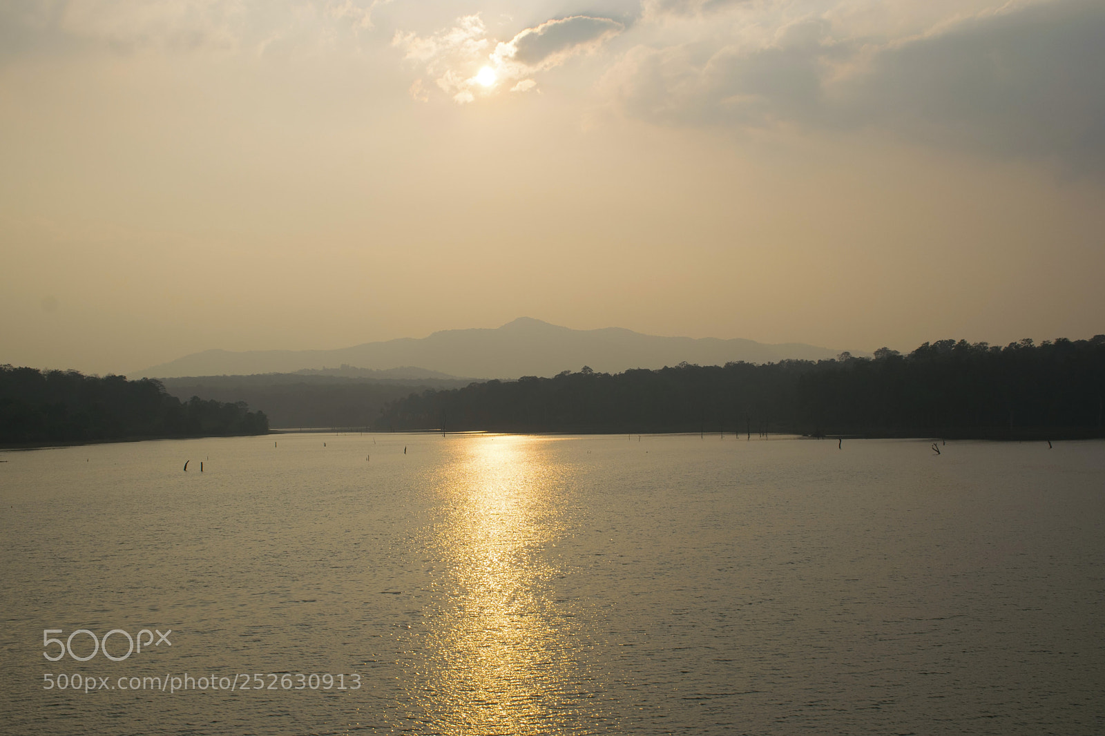 Nikon D5300 sample photo. Sunset at chikhlihole dam photography
