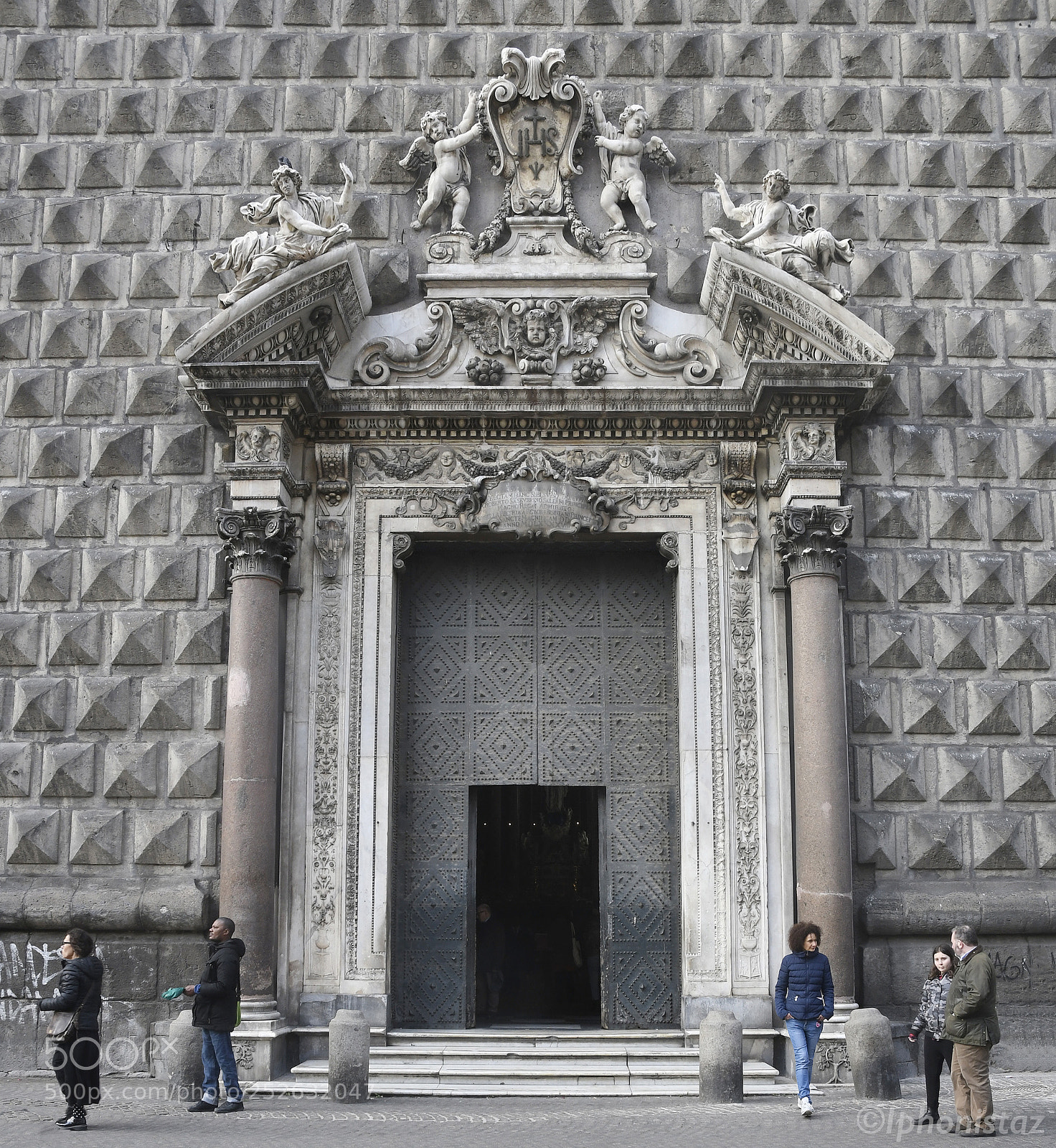 Nikon D500 sample photo. Church napoli photography