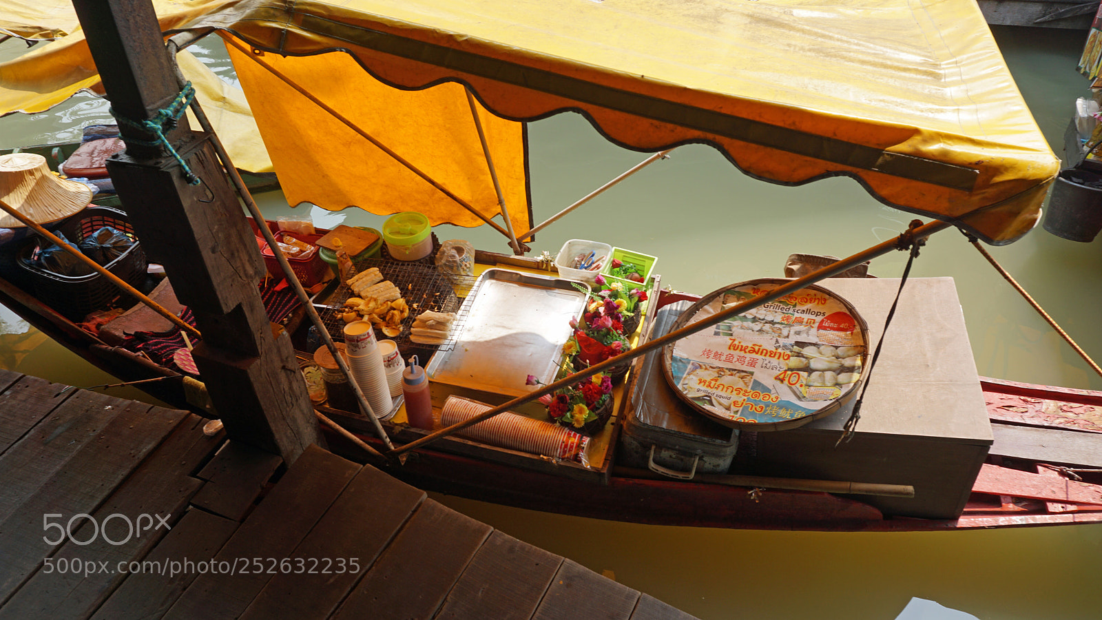 Sony a6000 sample photo. Pattaya flaoting market photography