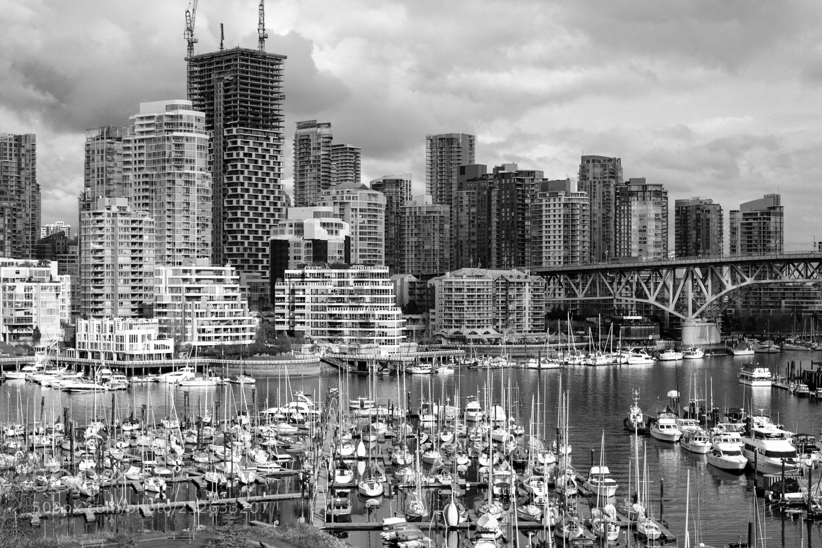 Fujifilm X-H1 sample photo. False creek marina, vancouver photography