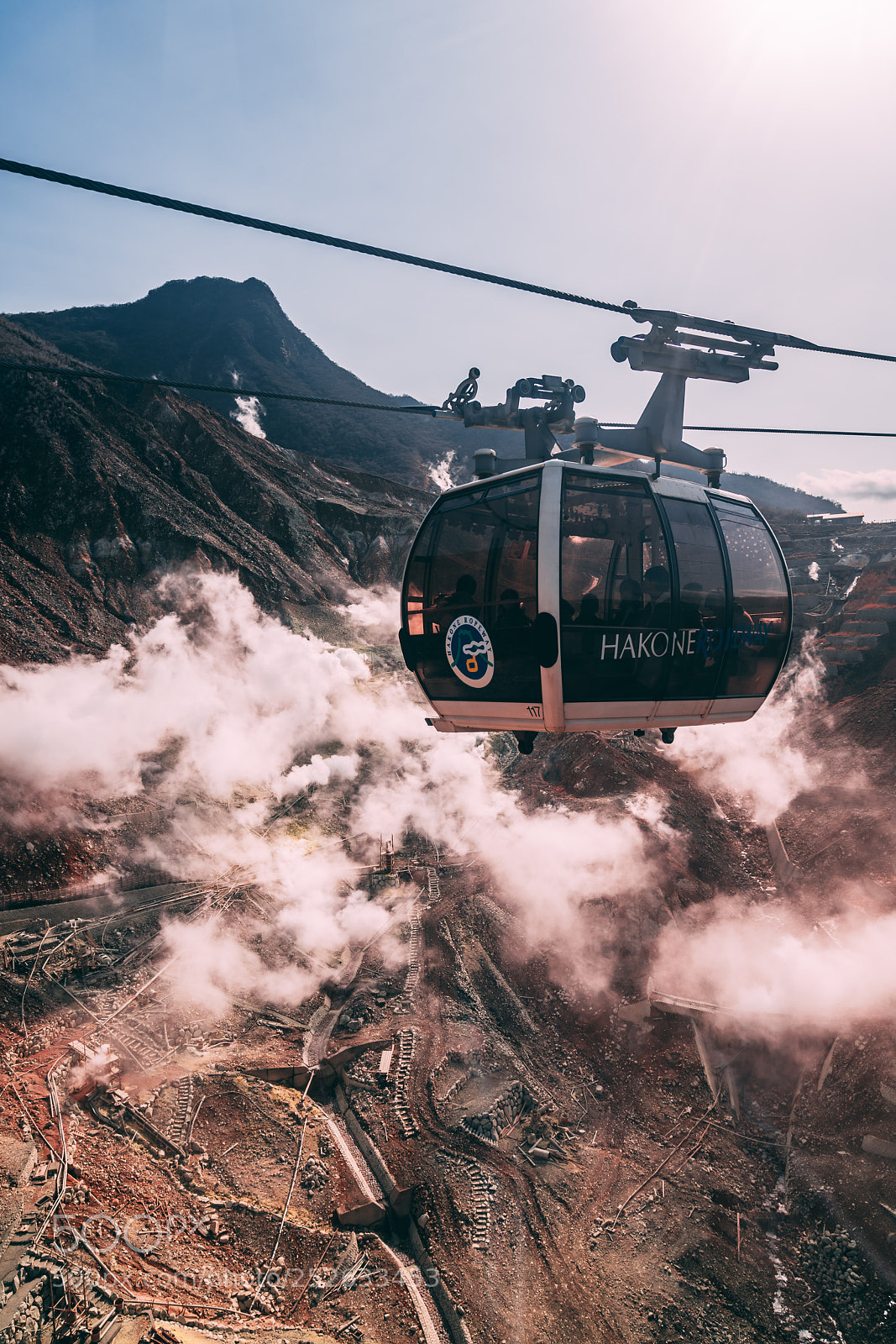 Sony a7R III sample photo. Hakone ropeway photography