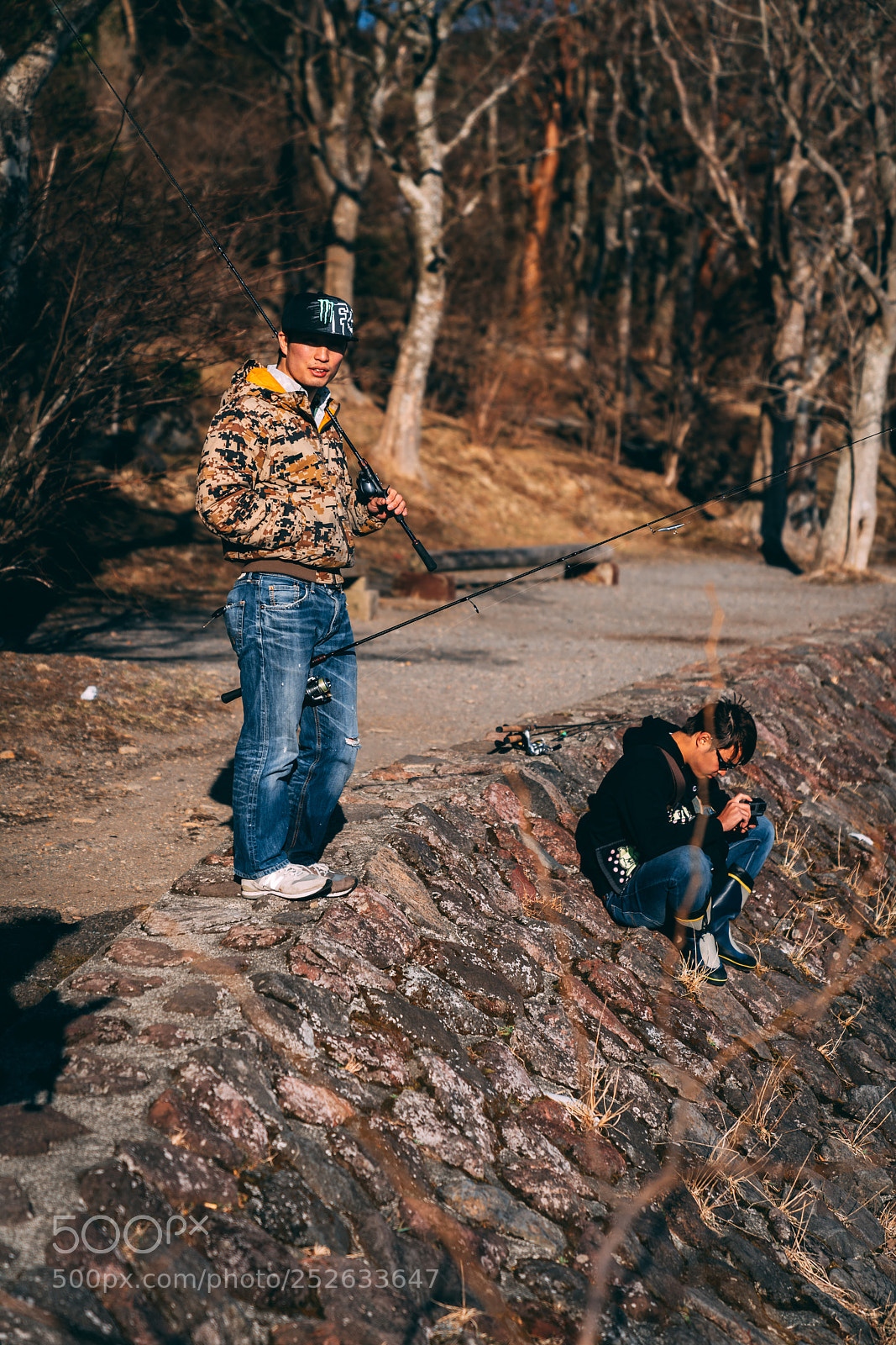 Sony a7R III sample photo. Hakone fisherman photography