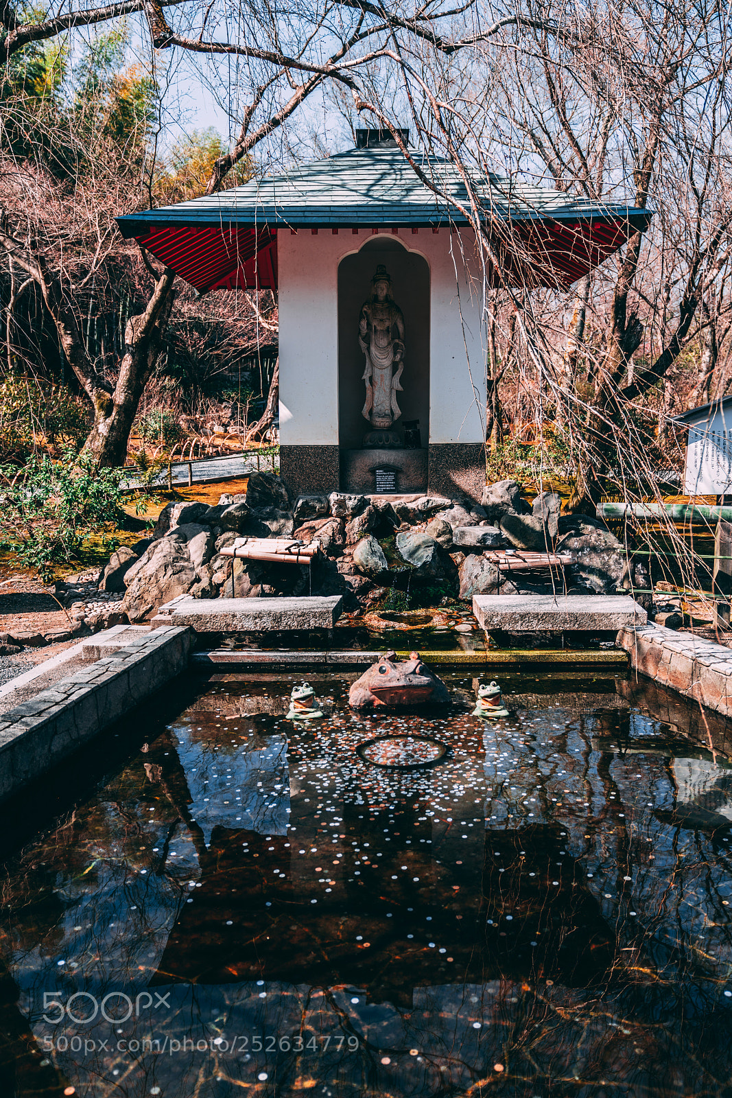 Sony a7R III sample photo. Sogenchi garden shrine photography