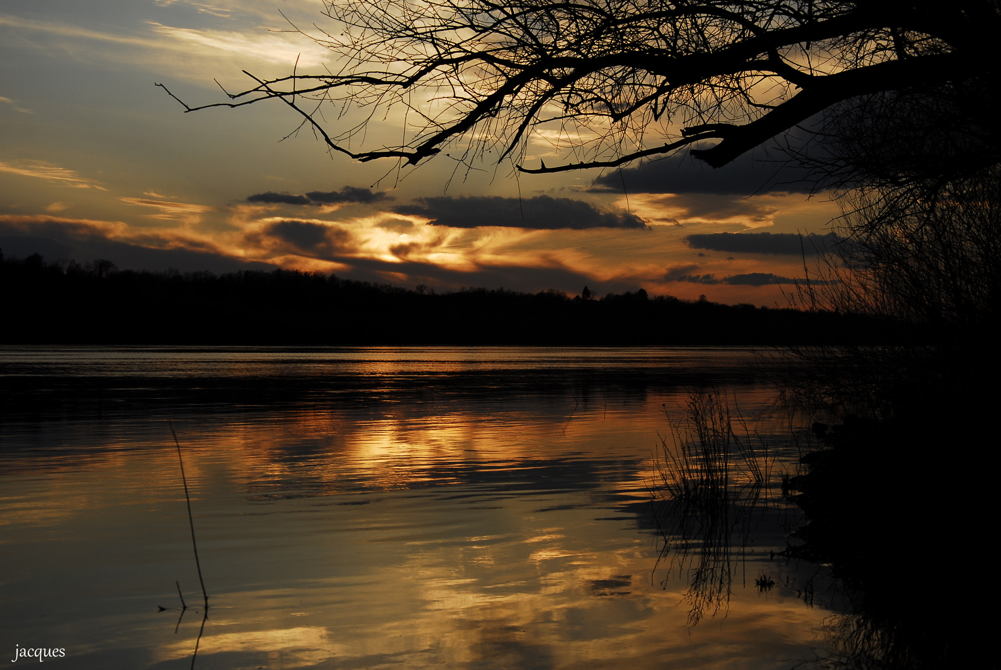 Nikon D200 sample photo. Sunset photography
