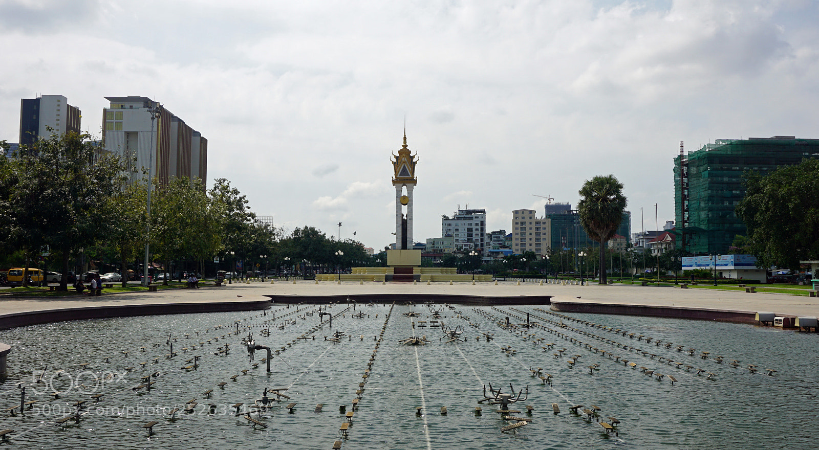 Sony a6000 sample photo. Phnom penh landmark photography