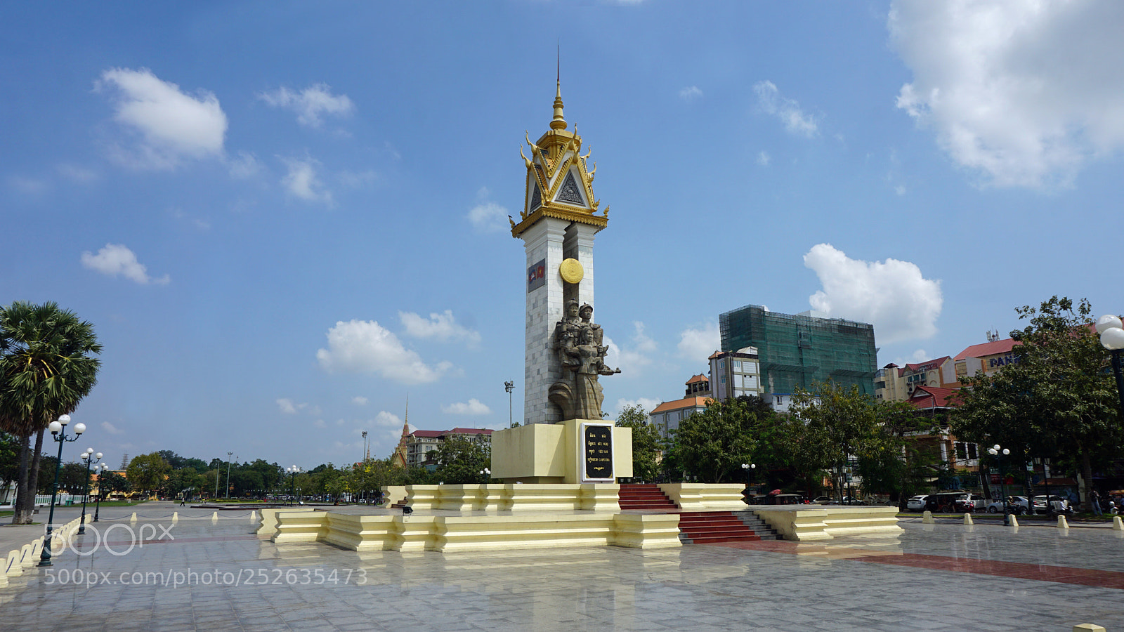 Sony a6000 sample photo. Phnom penh landmark photography