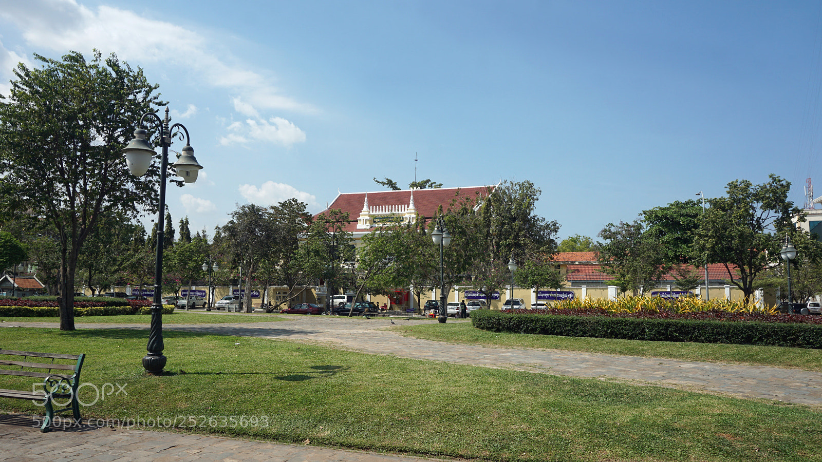 Sony a6000 sample photo. Phnom penh landmark photography