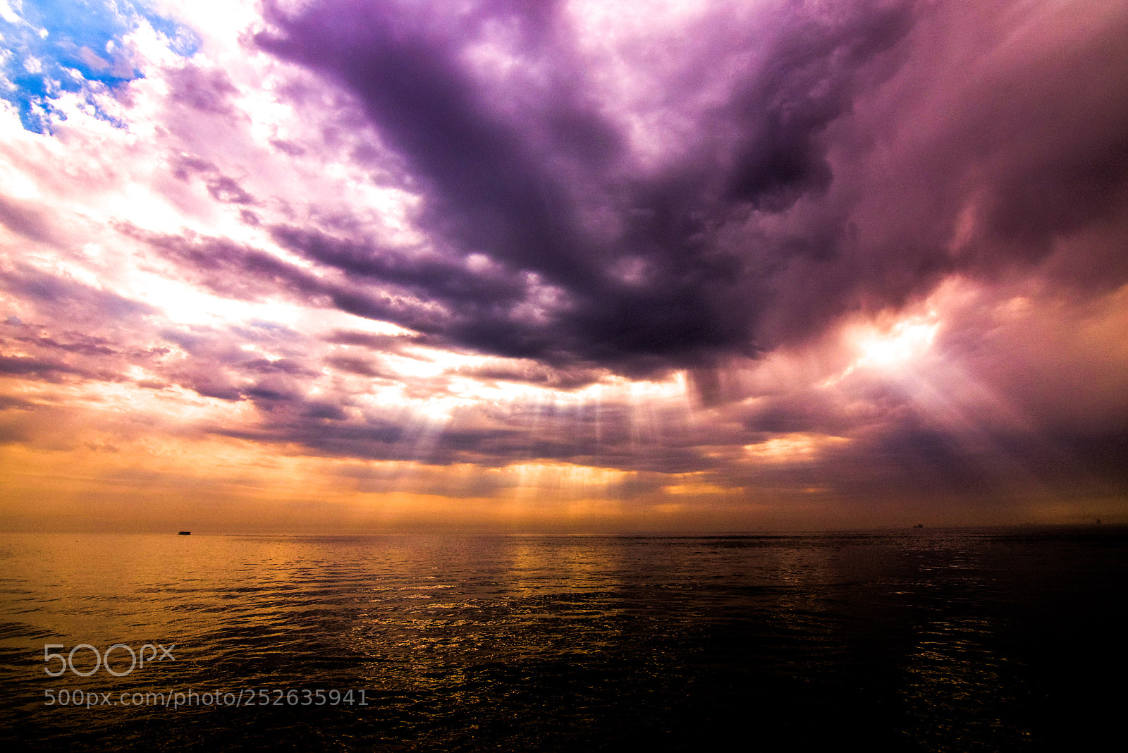 Nikon D5300 sample photo. Sea side sunrays photography