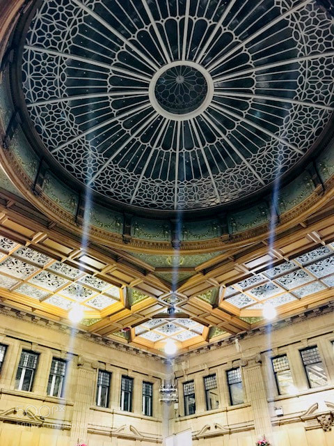 Apple iPhone 7 sample photo. Waverley station in edinburgh photography
