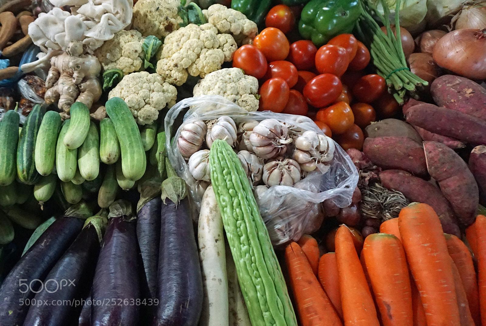 Sony a6000 sample photo. Battambang street market photography
