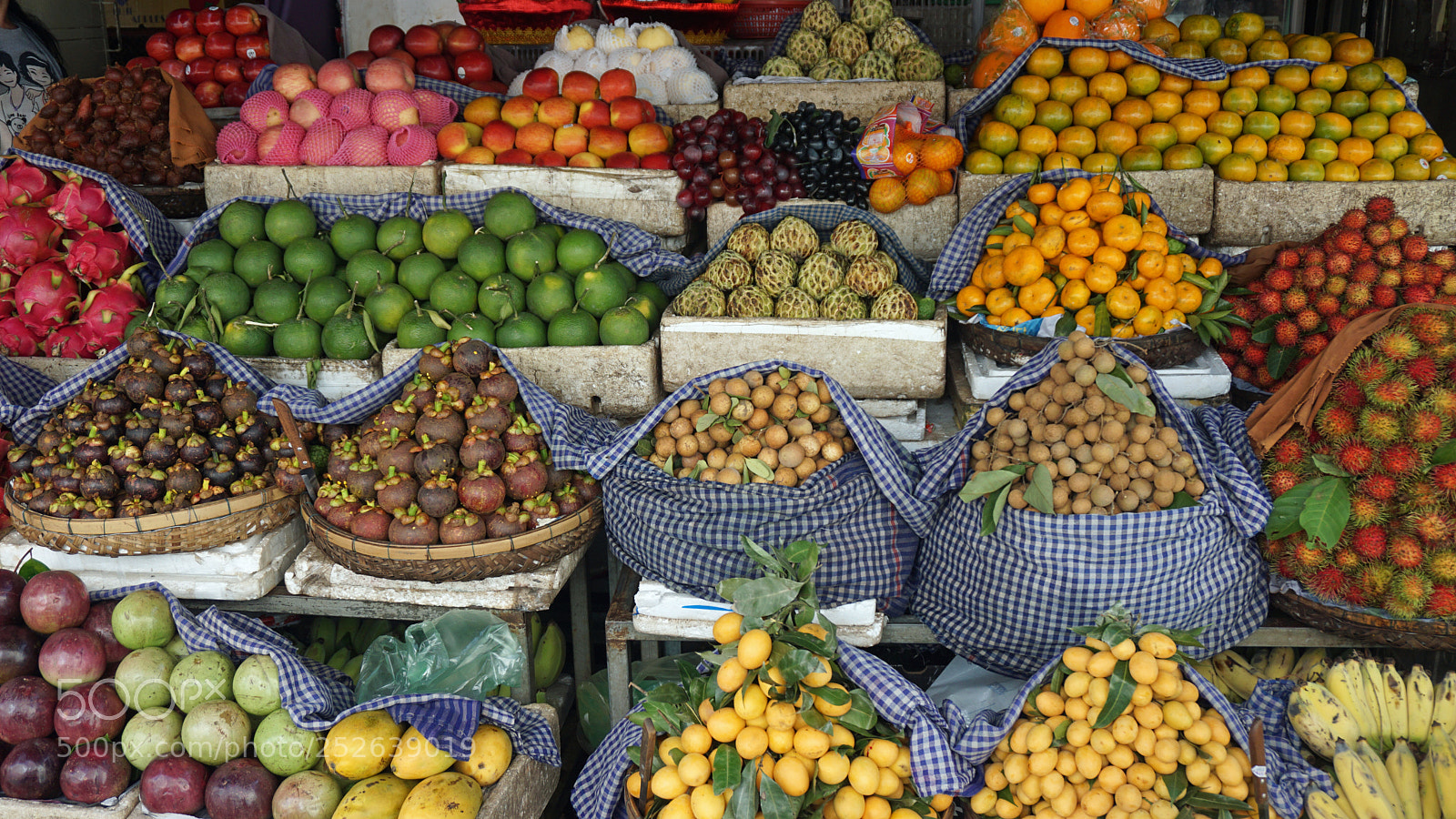Sony a6000 sample photo. Market in phnom penh photography