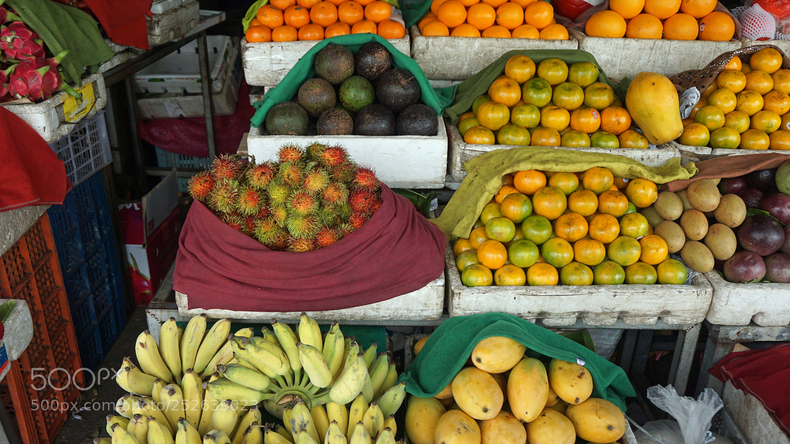 Sony a6000 sample photo. Market in phnom penh photography