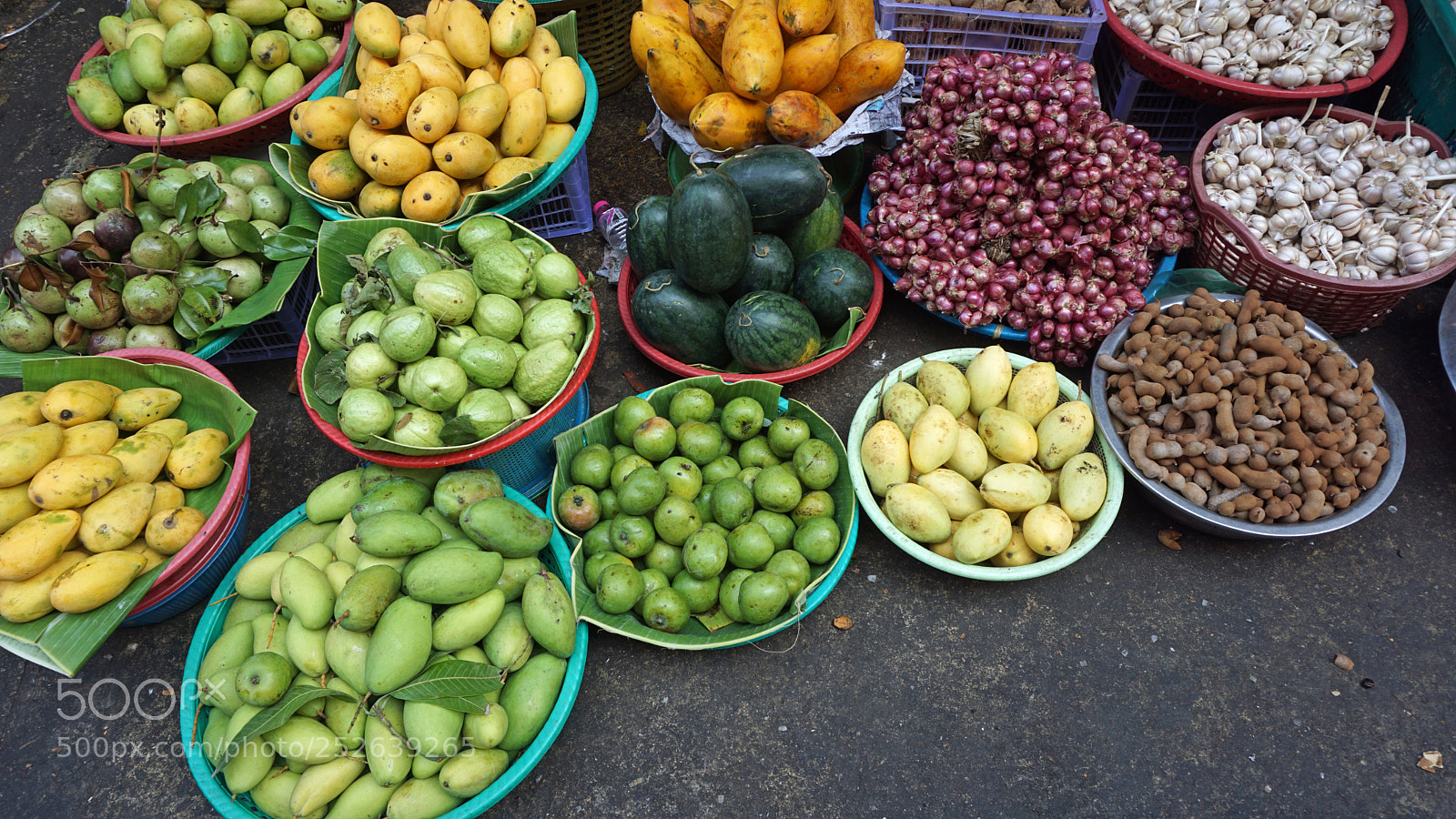 Sony a6000 sample photo. Market in phnom penh photography