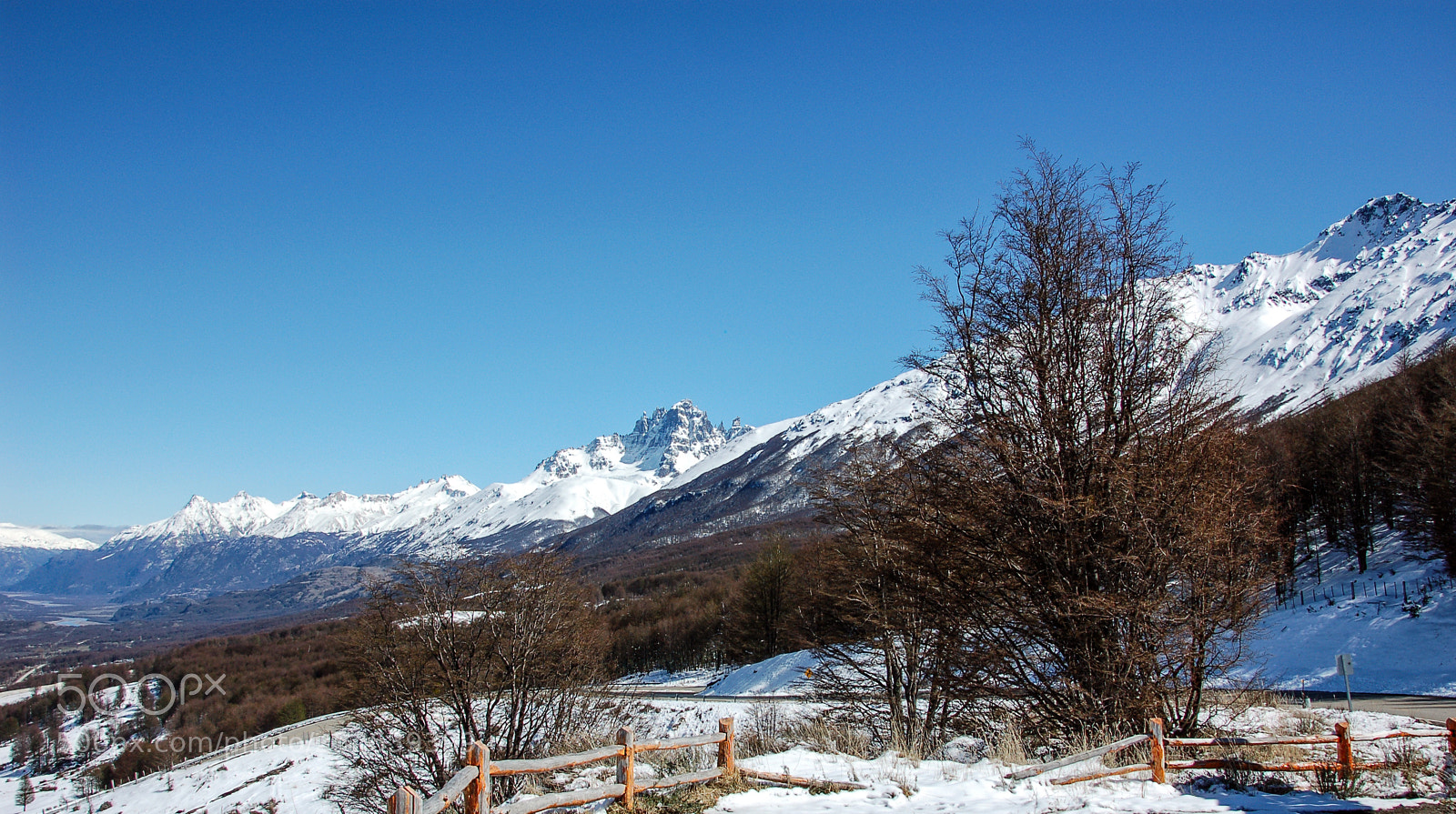 Nikon D50 sample photo. View to mountains and photography