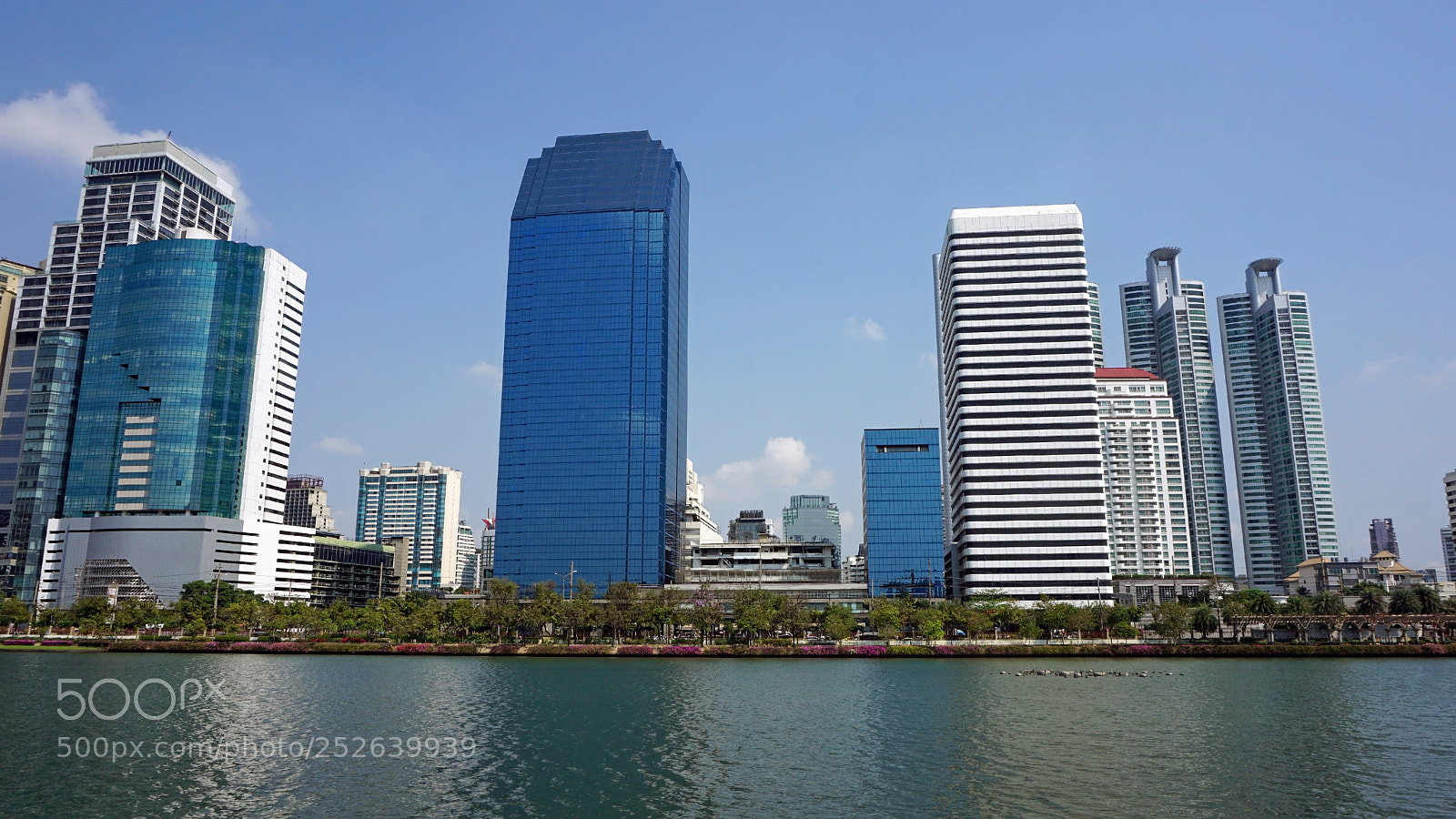 Sony a6000 sample photo. Skyscrapers of bangkok photography