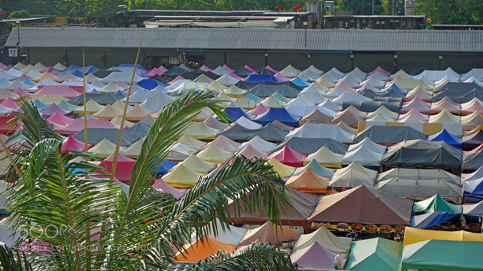 Sony a6000 sample photo. Colorful tent roofs photography