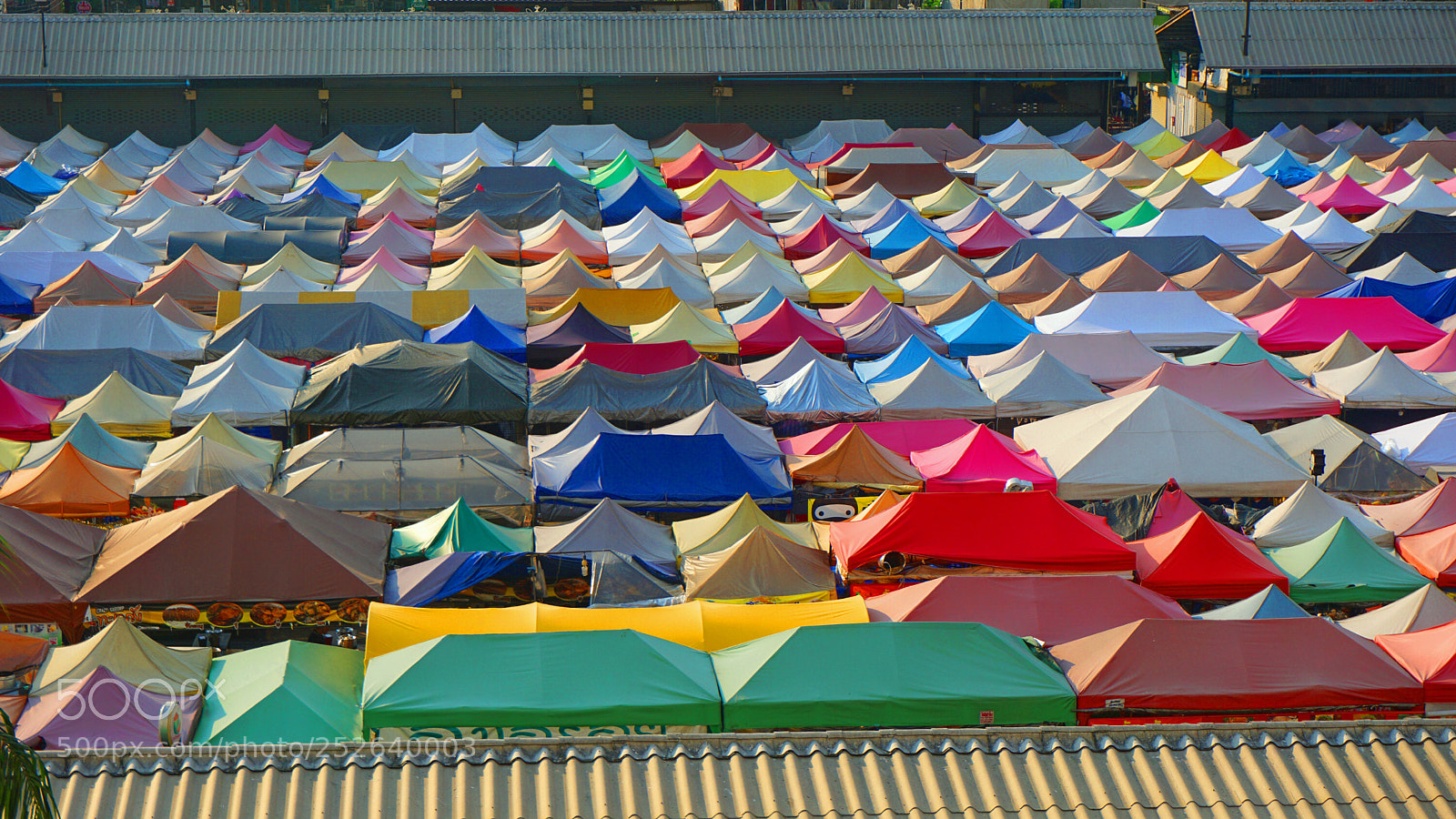 Sony a6000 sample photo. Colorful tent roofs photography