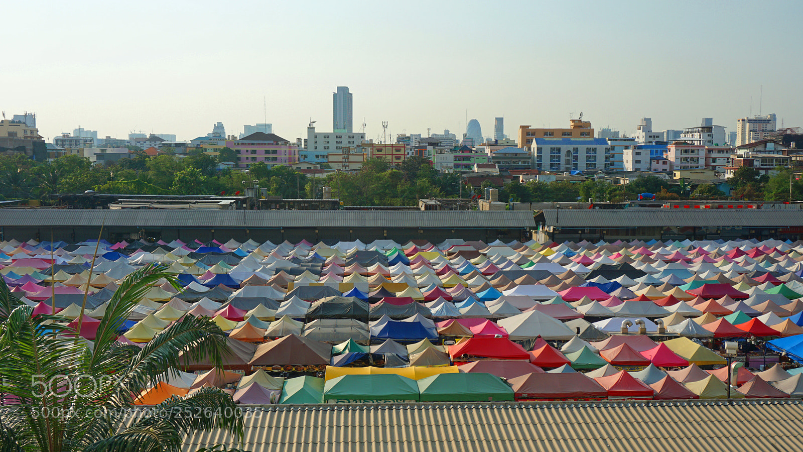 Sony a6000 sample photo. Colorful tent roofs photography