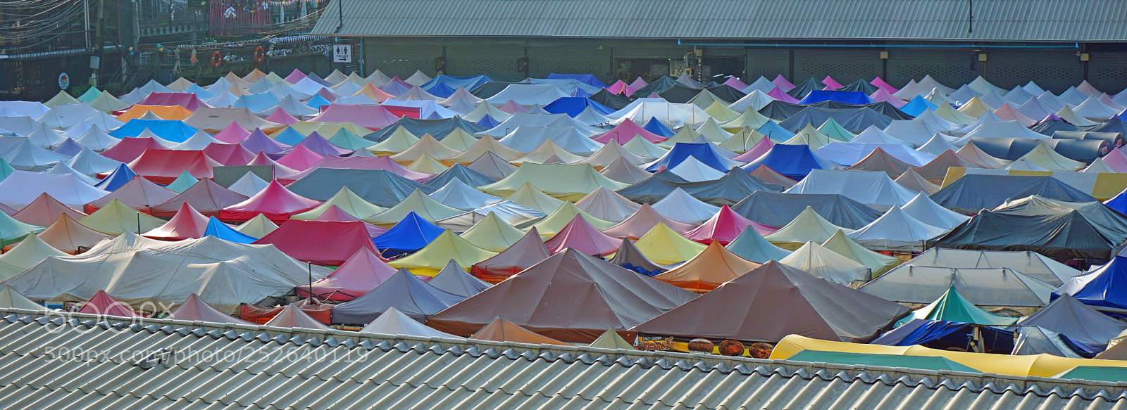 Sony a6000 sample photo. Colorful tent roofs photography