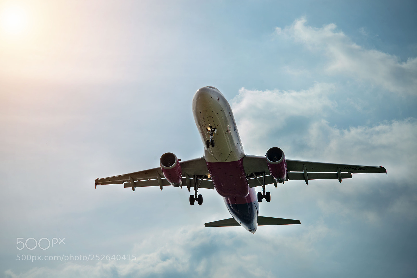 Nikon D600 sample photo. Wizz air airbus 320 photography