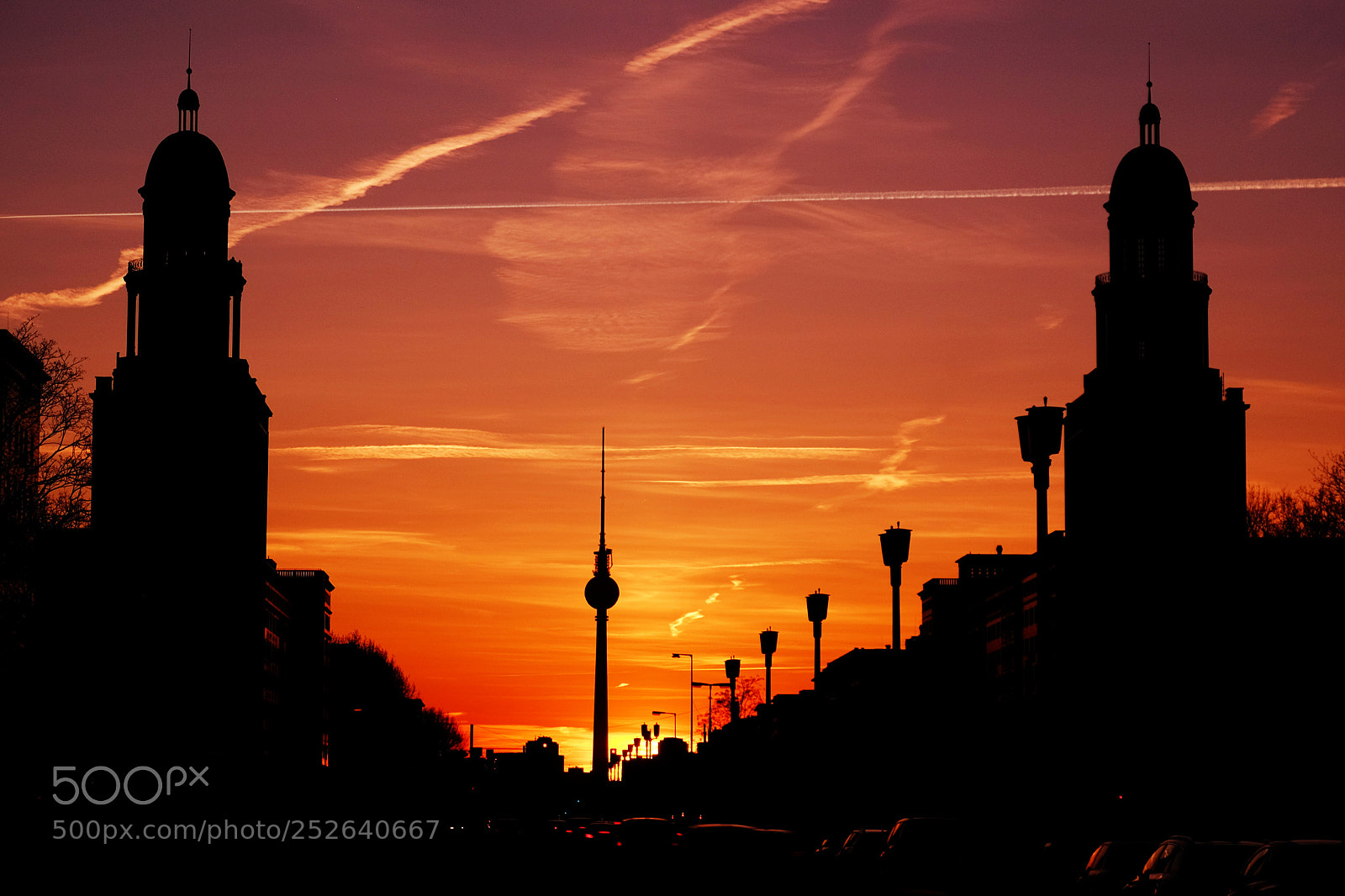 Fujifilm X-T1 sample photo. Sunset in berlin photography