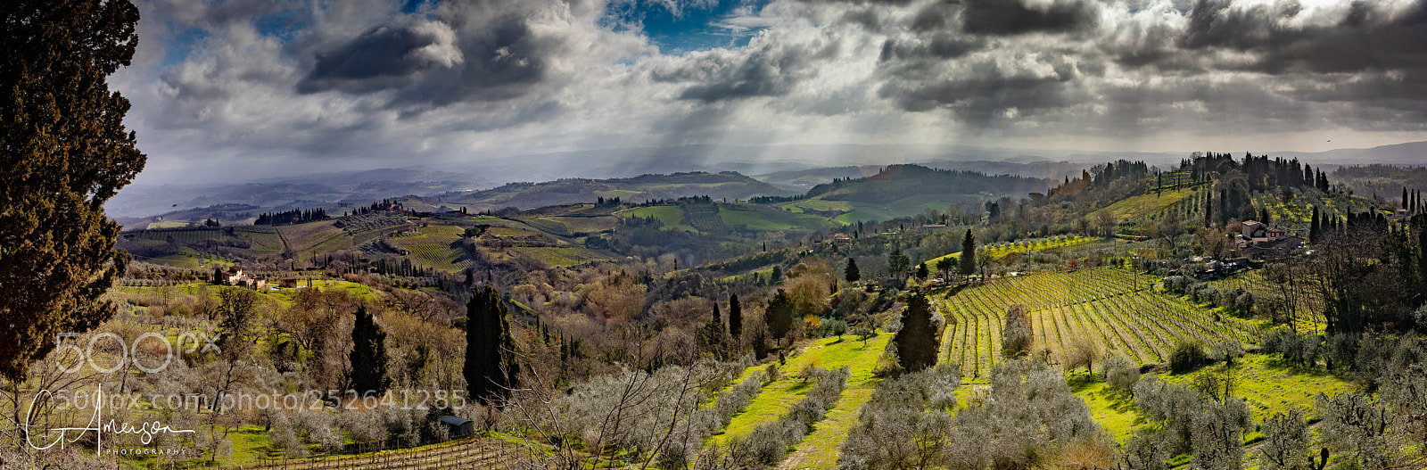 Canon EOS 5D Mark IV sample photo. Tuscan panorama photography