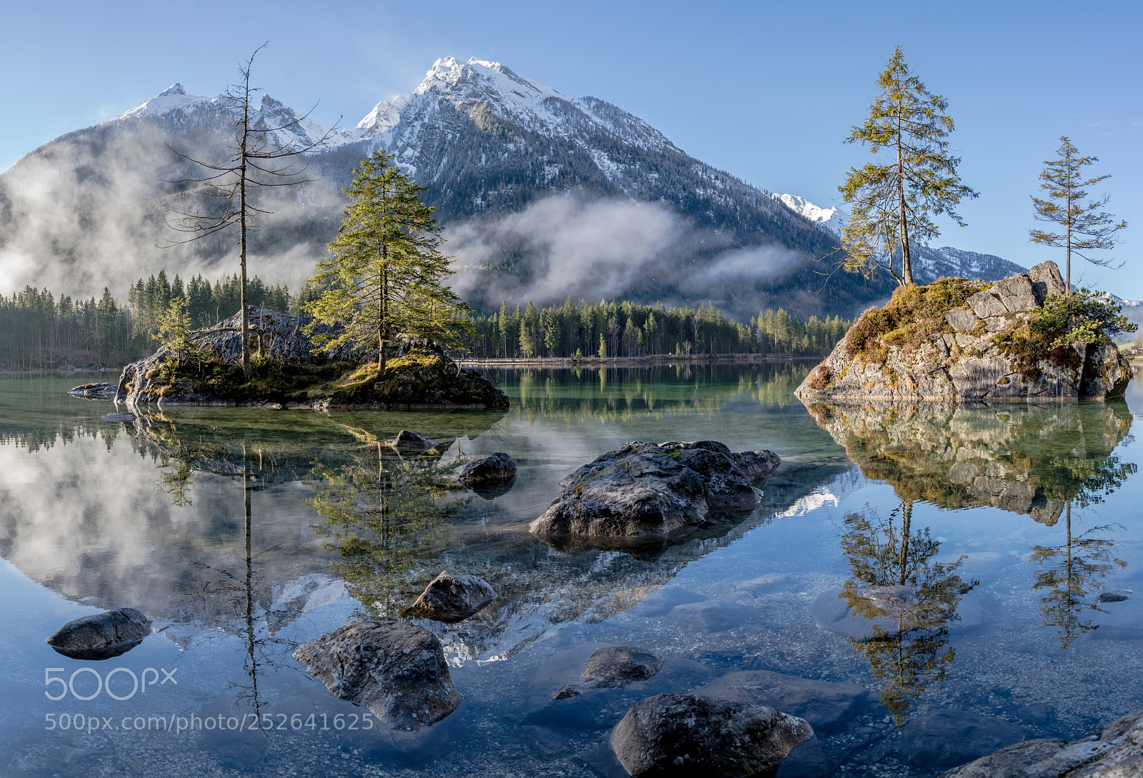 Sony a7 III sample photo. Hintersee am morgen photography