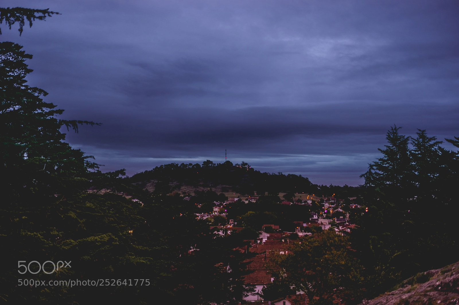 Sony a7 sample photo. Atardecer azul photography