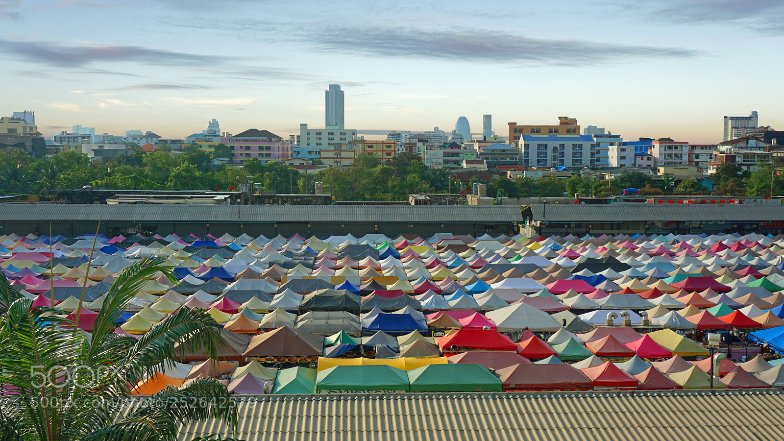 Sony a6000 sample photo. Colorful tent roofs photography