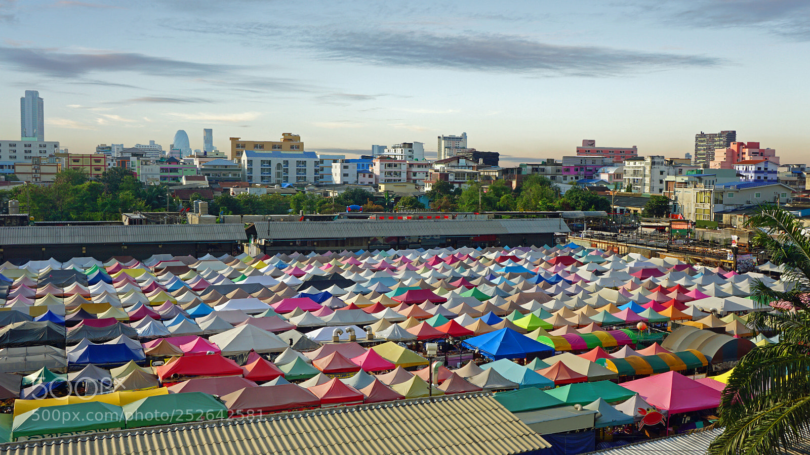 Sony a6000 sample photo. Colorful tent roofs photography