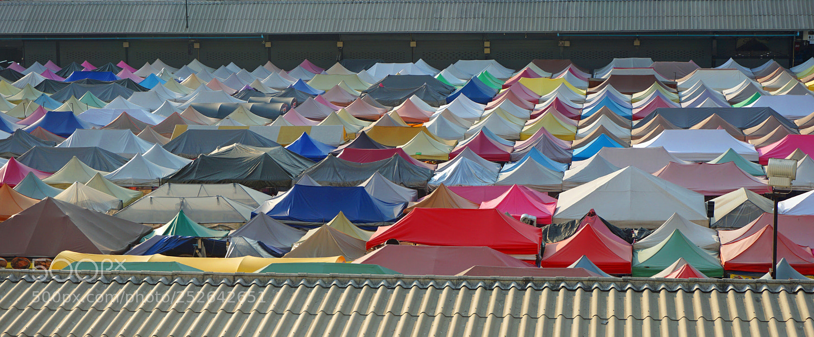 Sony a6000 sample photo. Colorful tent roofs photography