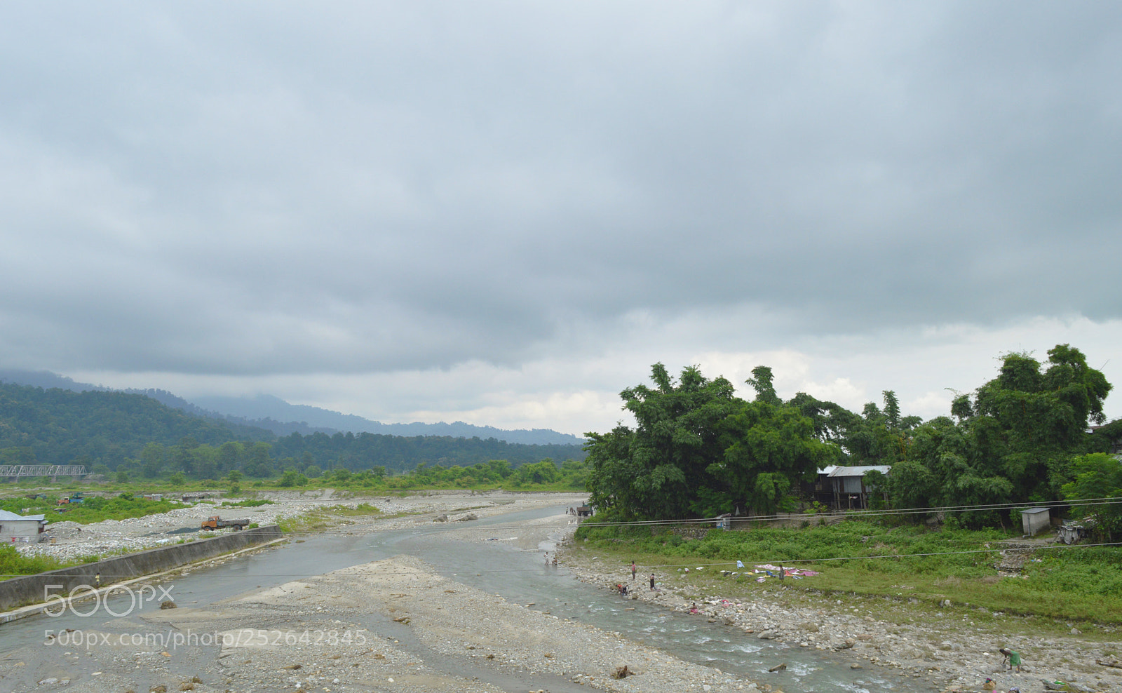 Nikon D3200 sample photo. River in sikkim photography