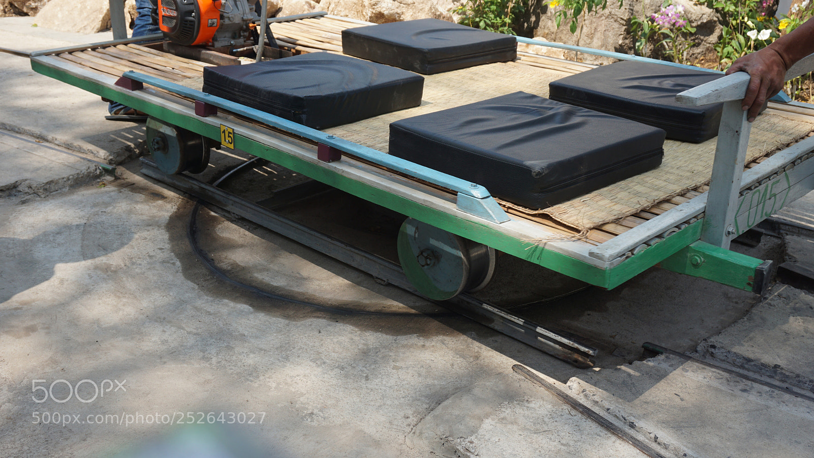 Sony a6000 sample photo. Battambang bamboo train photography