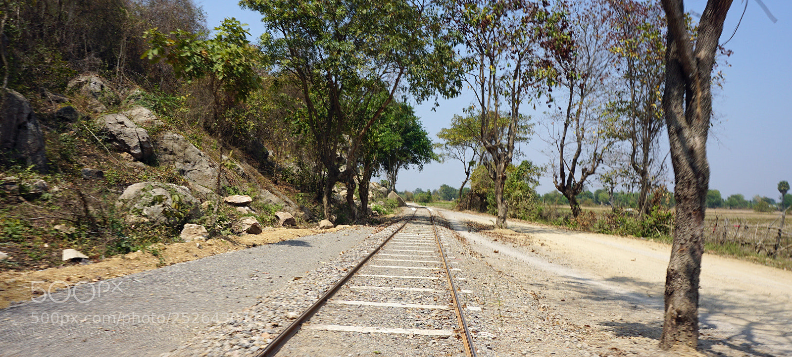 Sony a6000 sample photo. Battambang bamboo train photography
