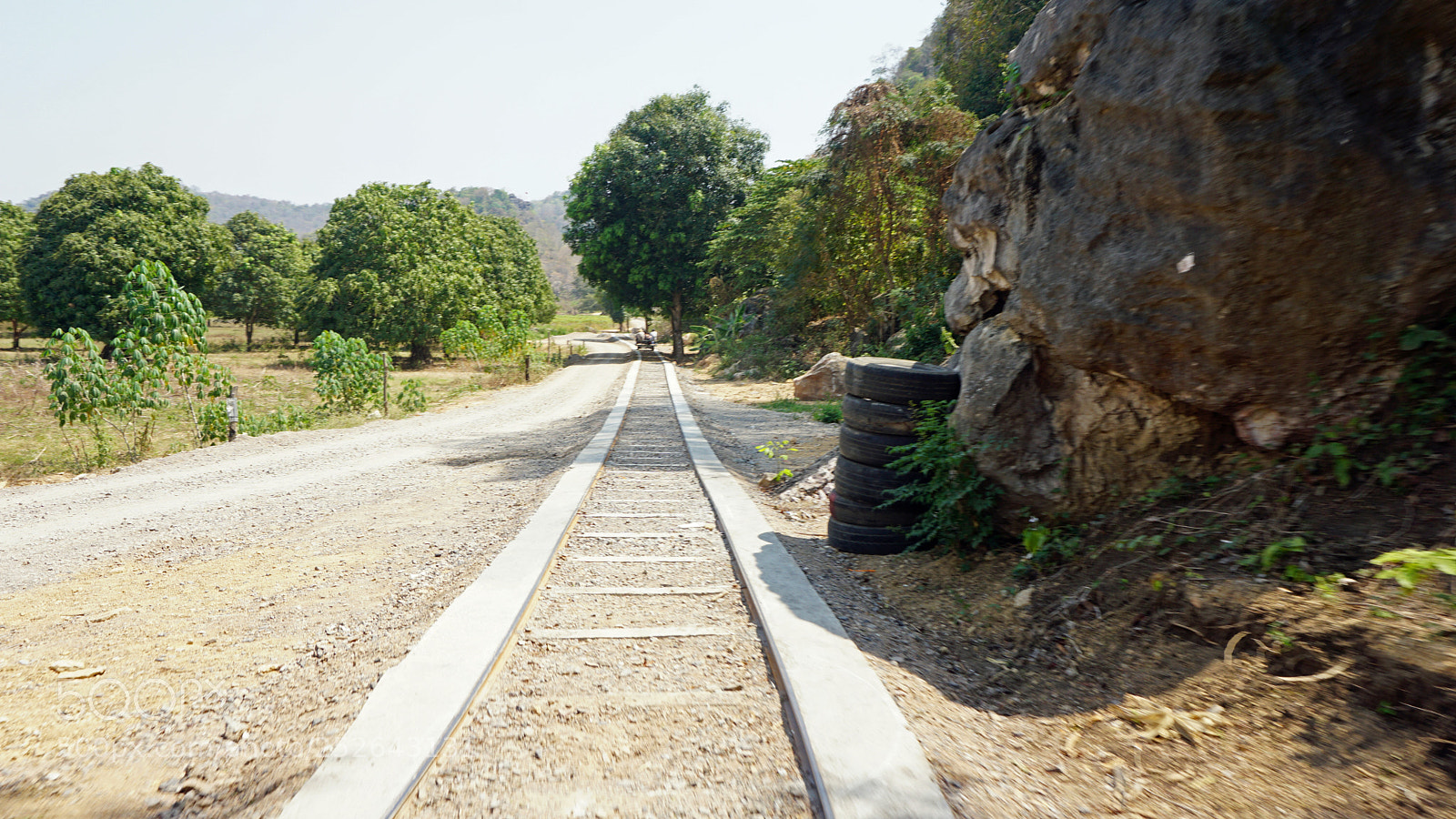 Sony a6000 sample photo. Battambang bamboo train photography