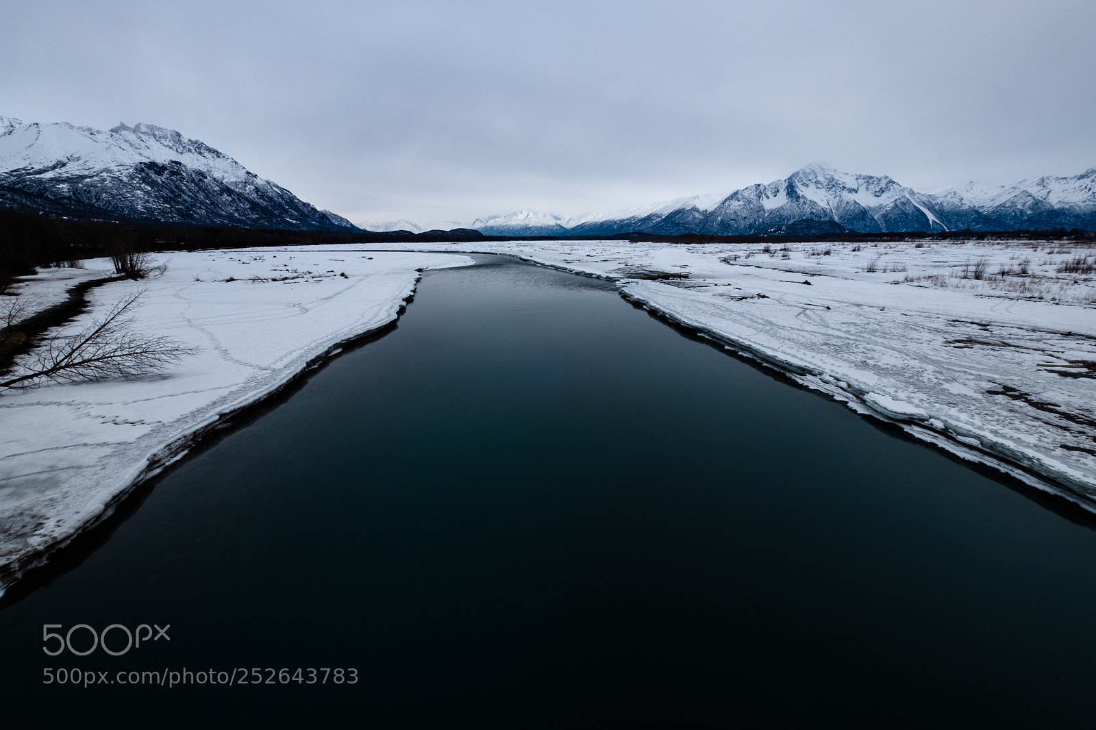 Fujifilm X-T2 sample photo. Matanuska river in palmer photography