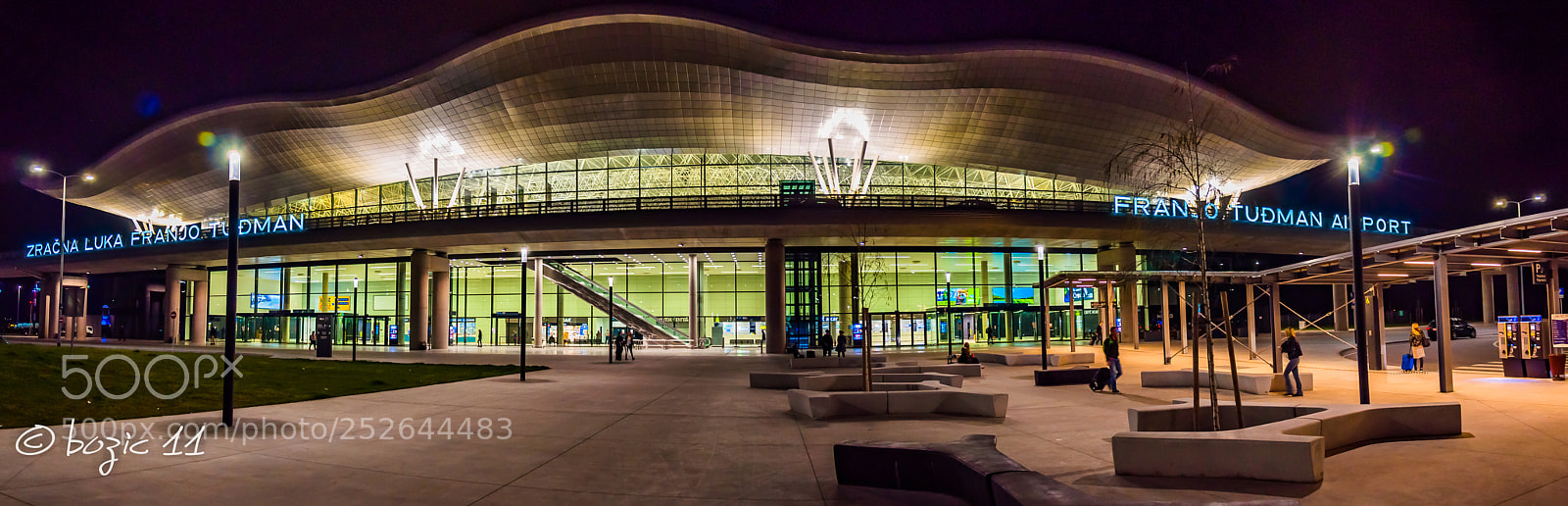 Nikon D90 sample photo. Zagreb airport photography
