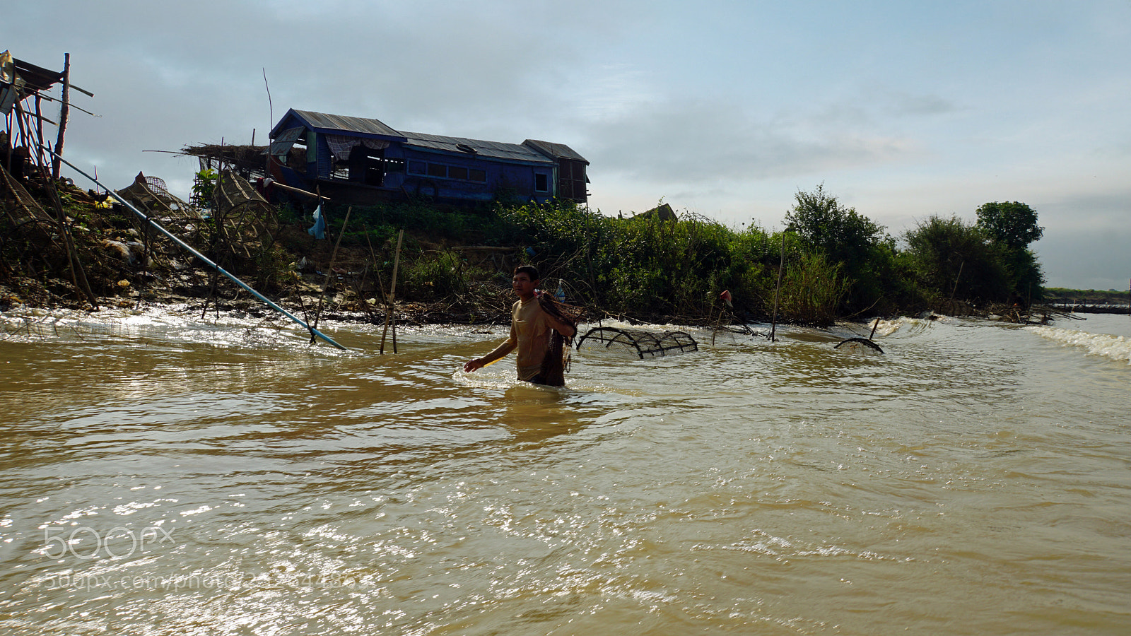 Sony a6000 sample photo. Siem reap, tonle sap photography